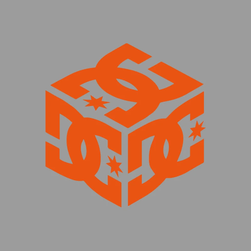 Holographic Geometric Cube Vehicle Body & Window Stickers - Unique Decal to Make Your Car Stand Out with a Modern, Artistic Touc
