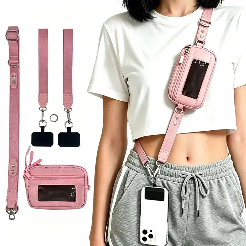 Small Crossbody Chest Bag for Women,phone Strap, Mini Pouch for Daily Commuting, Walking, Shopping, Short Trips and Casual