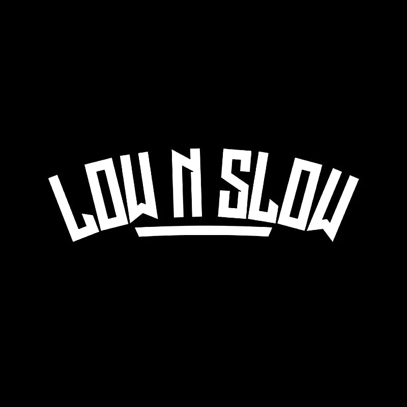 LYKX Car Sticker Funny Low N Slow Window Waterproof Automobiles Motorcycles Exterior Accessories Vinyl Decal