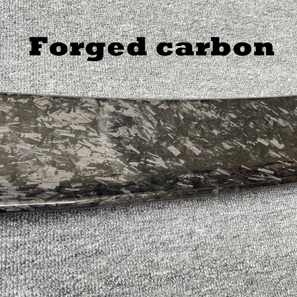 FOR Nissan GTR R35 2009-2020 High Quality Real Carbon Fiber Car Rear Wing Trunk Lip Spoiler Cooperate With The LED