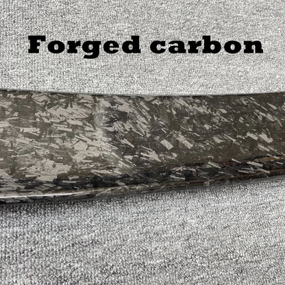 FOR Nissan GTR R35 2009-2020 High Quality Real Carbon Fiber Car Rear Wing Trunk Lip Spoiler Cooperate With The LED