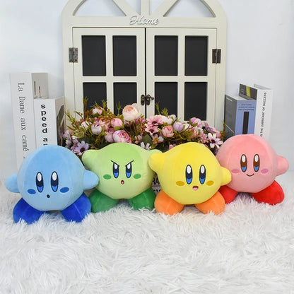 Star Kirby Kawaii Soft Plush Toys Cute Anime Kirby Waddle Dee Doo Stuffed Animals Plushies Peluche Dolls Birthday Gifts Kids