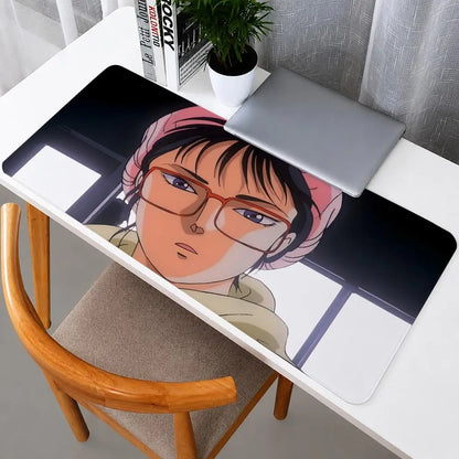 Patlabor Noa Izumi Mouse Pad Mouse Pad Anti-Slip Rubber Base Extended Desk Mat For Gamers Office Computer Accessories