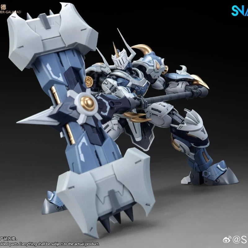 SNAA Original The Round Table Knights Series Parsival/Gowen/Grace/Tristan/Lancelot/Kai Assembly Model Toys  ModelGifts Fo Boys