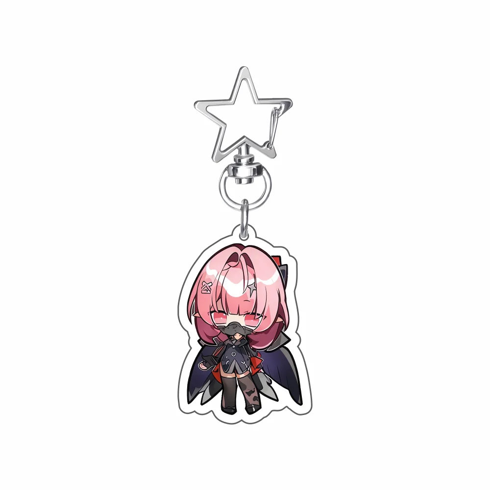 New Hot Game Zenless Zone Zero Keychains Pendant Car Ellen Joe Seth Lowell Jane Doe Von Lycaon Nicole Fans cosplay Gifts