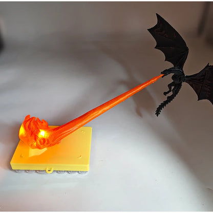 New Dragon Flame Book Nook Sculpture Fire Breathing Dragon Gothic Ornament Halloween Birthday Present Bookshelf Decoration 2026