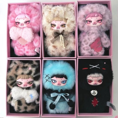PIKU The Week Series Blind Box Cool Anime Doll PIKU Surprise Bag Pendant Mystery Box Keychain Vinyl Face Doll Collect Toys Gift