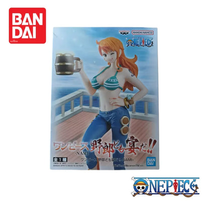 Bandai Banpresto One Piece In Stock Nami Figurine Original Model Ornaments Action Figure 100% Genuine Limited Anime Merchandise
