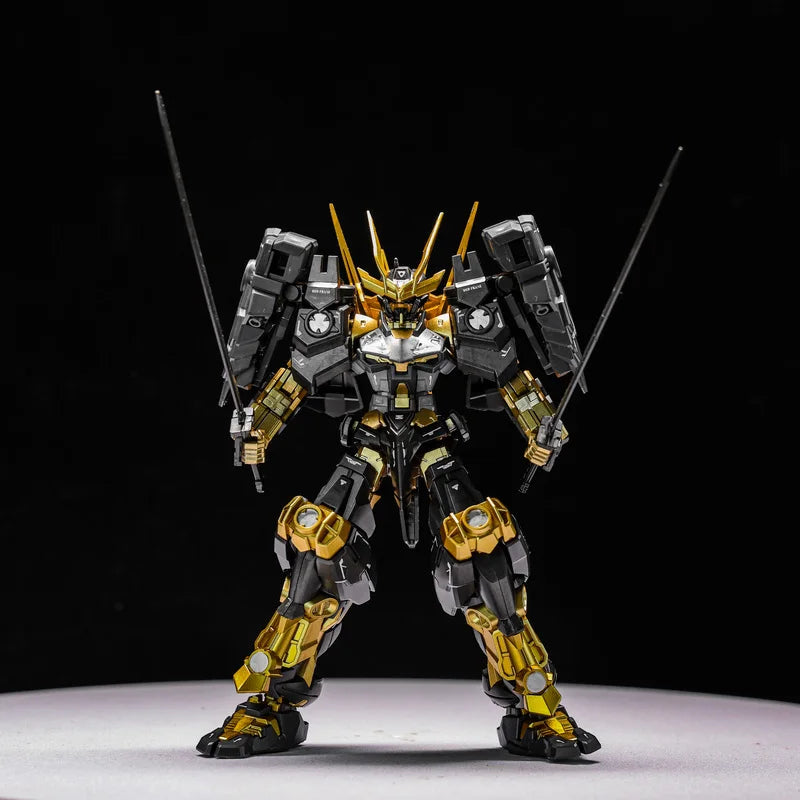 HG 1/144 Beautiful 61846 Black Gold Warring States Heretic Model Kit Action Figures Desktop Ornament Toys Anime Enthusiast Gift