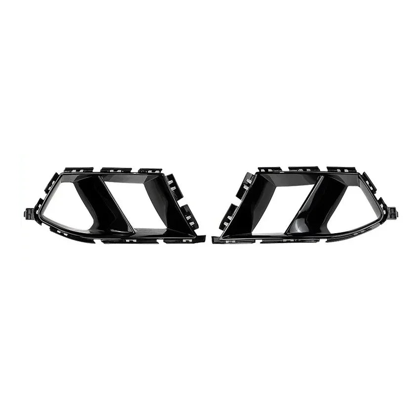 For BMW M3 M4 G80 G82 G83 2020-2024 Front Bumper Side Air Vent Trim Fog Light Intake Cover Grille Hood Frame Body Kit Upgrade
