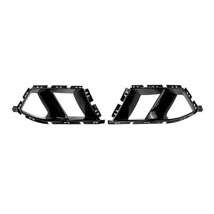 For BMW M3 M4 G80 G82 G83 2020-2024 Front Bumper Side Air Vent Trim Fog Light Intake Cover Grille Hood Frame Body Kit Upgrade