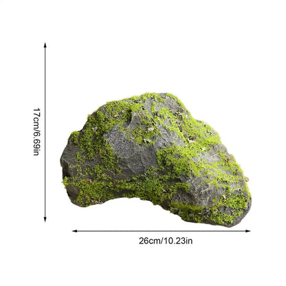 1 Piece Simulated Moss Stone Fake Rock For Indoor And Outdoor Garden Decoration Artificial Landscape Home Decoration