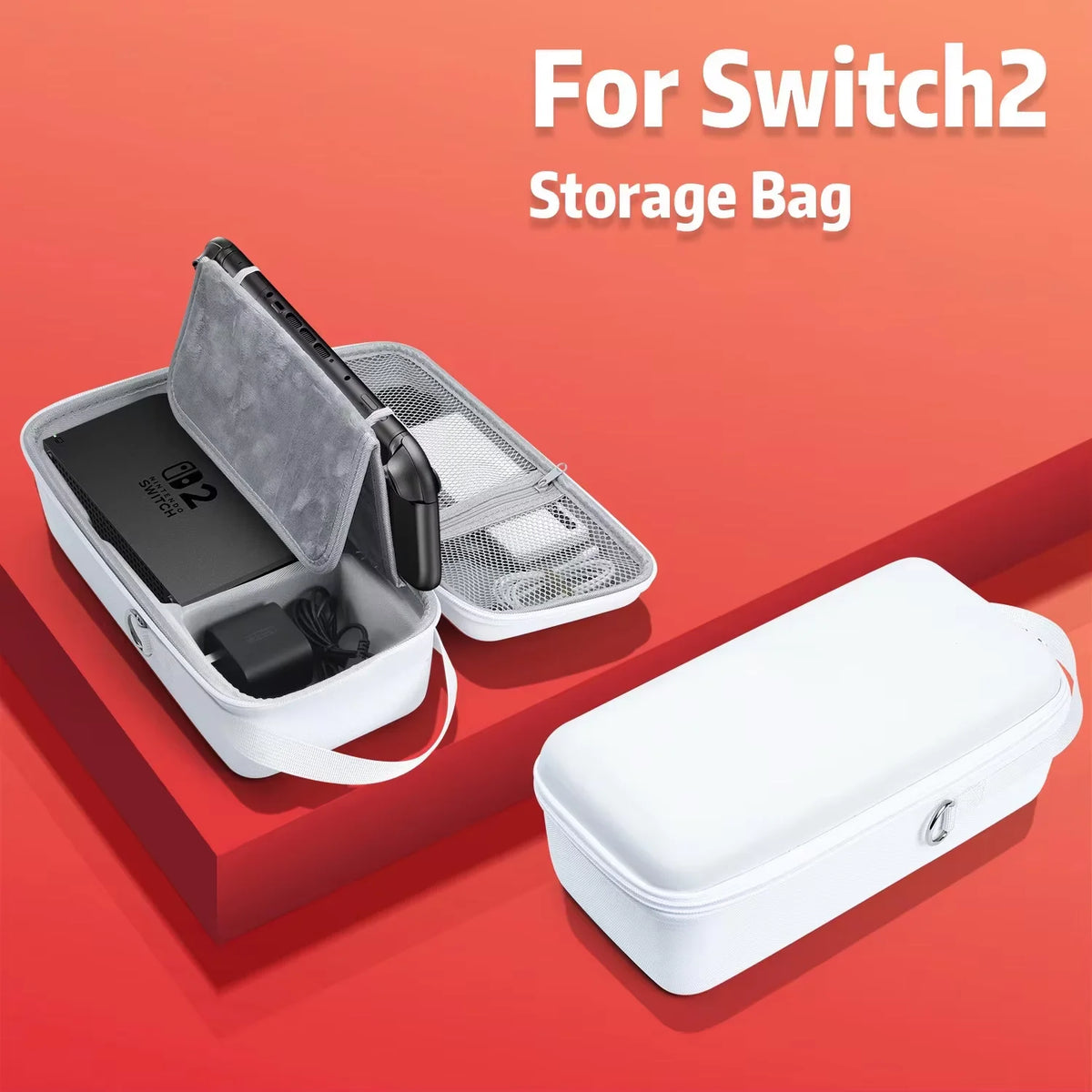 Game Theme EVA Carrying Case For Switch 2 Case for NS Switch 2 Bag ortable Hard Shell Storage Bag for Switch 2 accessories
