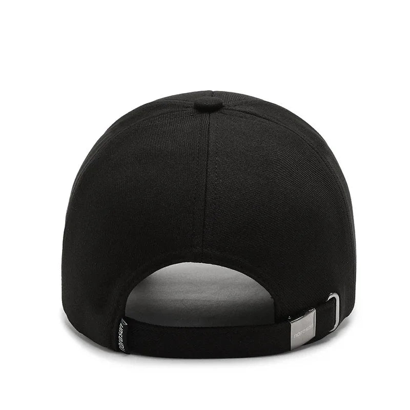 High Quality Solid Baseball Cap  Men's Outdoor Cotton Cap Bone Gorras CasquetteHomme Men's Truck Comfortable Fit  Breathable