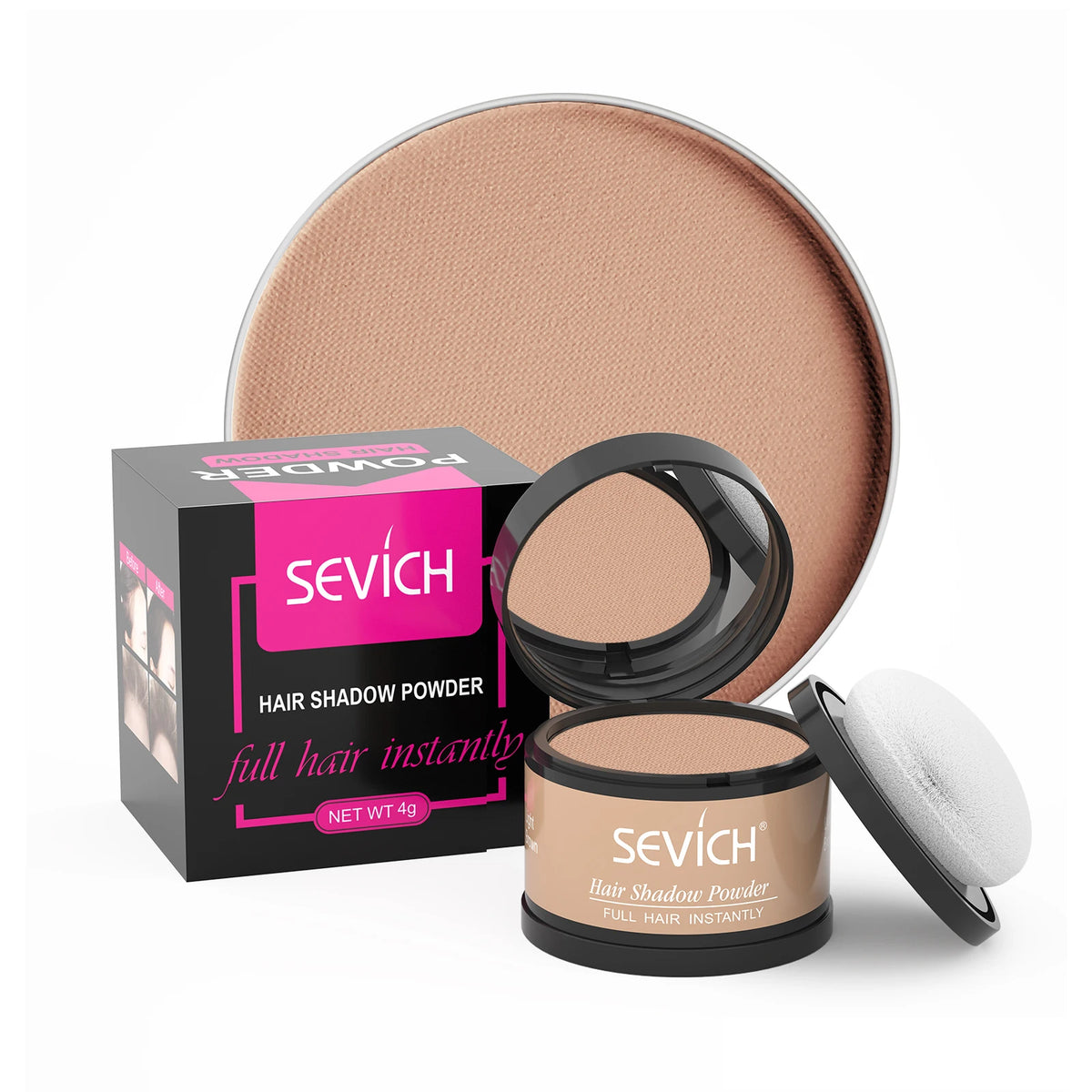 VIP-Keman-Hairline Powder 4g with Brush