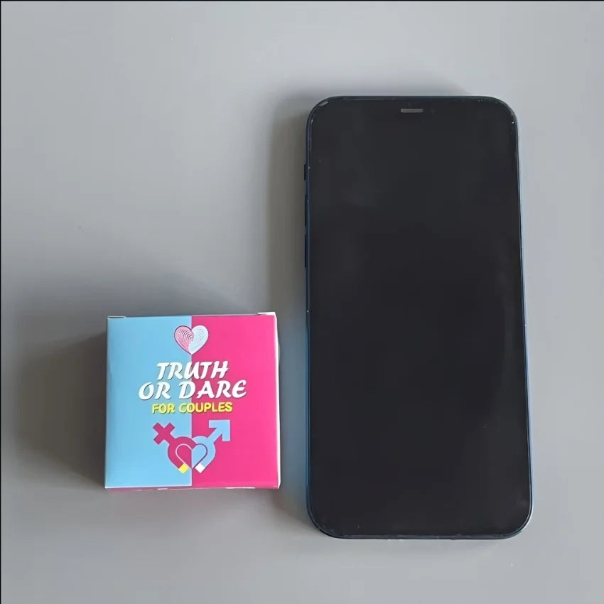 Truth or Dare Card Game, Party Entertainment Board Game, Couple's Date Night, Ideal Gift for Christmas, Valentine's Day and Anni