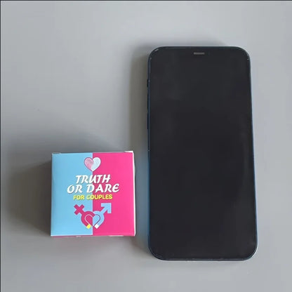 Truth or Dare Card Game, Party Entertainment Board Game, Couple's Date Night, Ideal Gift for Christmas, Valentine's Day and Anni