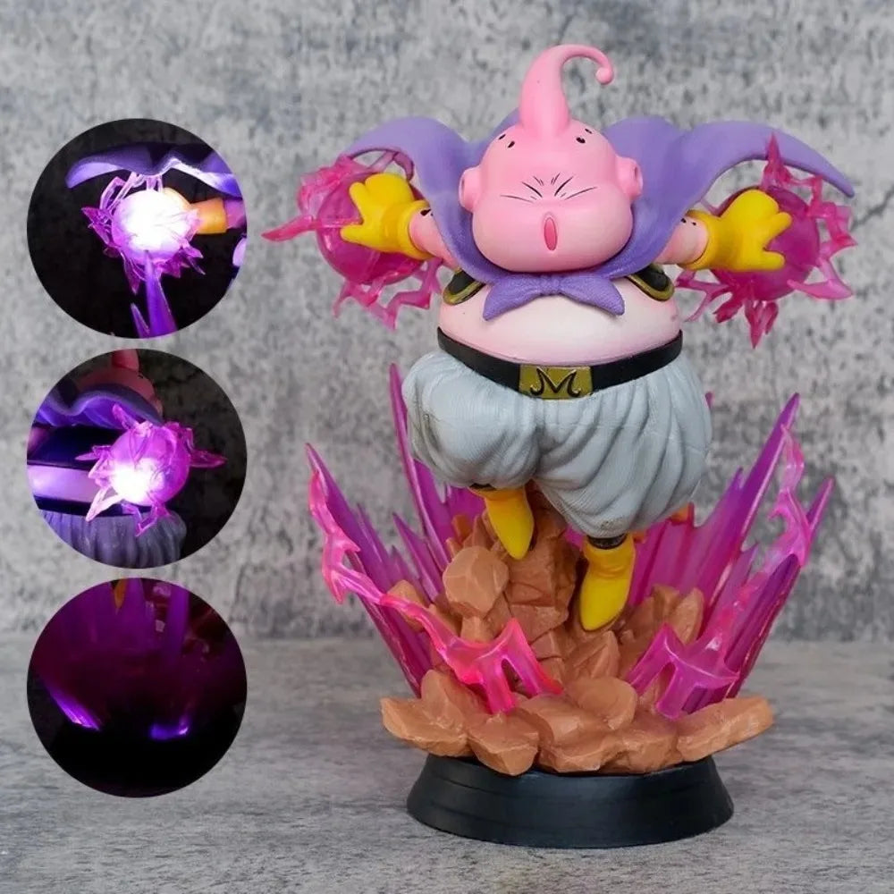 18cm Anime Figures Fireball Majin Buu Dragon Ball Anime Figures Pvc Statue Desktop Ornamen Collection Model Toys Gifts