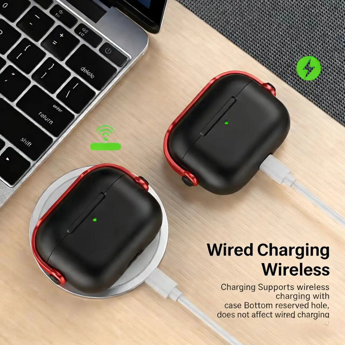 Protective Case for Apple Airpods Pro3 Pro2 Airpods 4 Wireless Bluetooth Earphone Cover Sleeve Headphone Case with Phone Holder