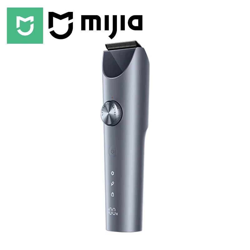 MIJIA Hair Clipper 2 Cutting Machine Trimmer Professional Clippers Titanium Alloy Blade Rechargeable Barber Shaver Cutter