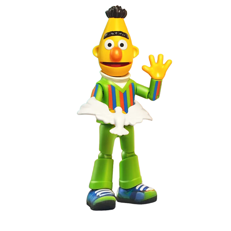BLOKEES Sesame Street Block Doll Magic Edition Can Pose and Be Used As A Desktop Decoration To Give Friends Birthday Gifts