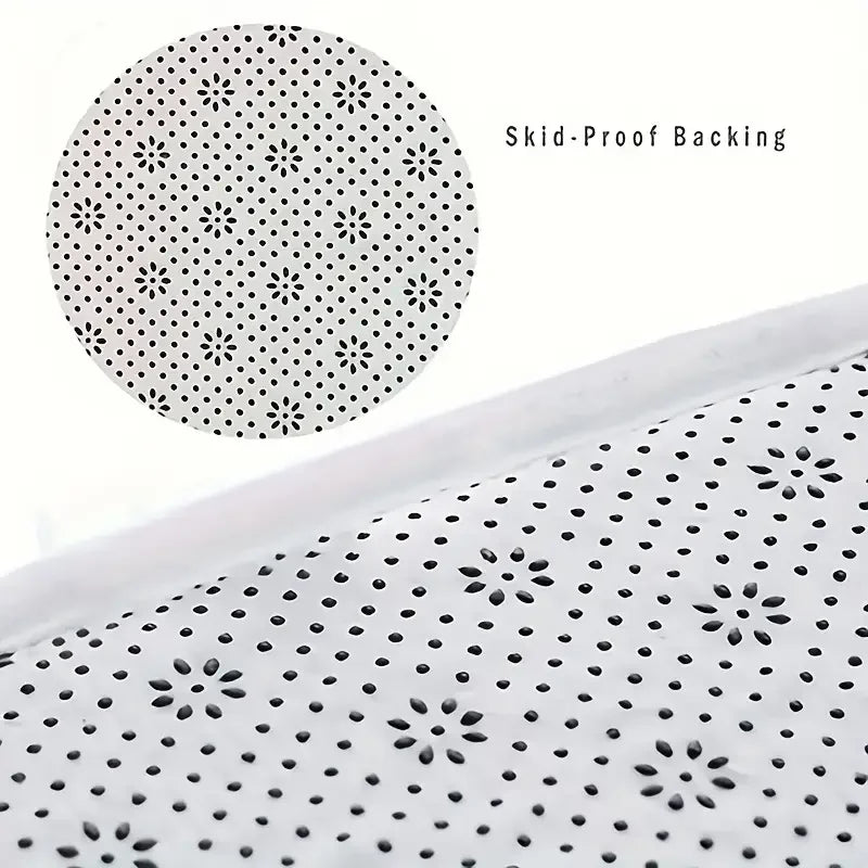 Thickened bathroom absorbent mat curved shower room door mat toilet bathroom foot mat non-slip mat entrance mat
