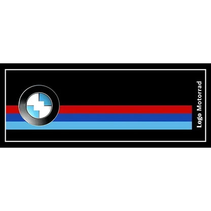 Crystal Velvet Motorcycle Display Carpet Racing Electric Vehicle Mat Garage Anti-slip Floor Decoration Customized Parking Rug