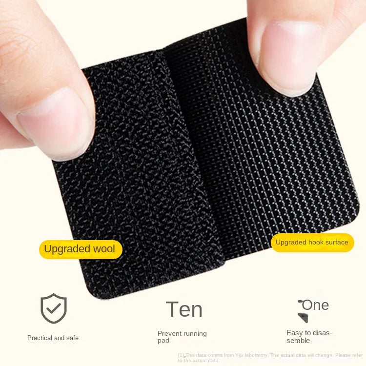 Double Sided High Adhesive Fixed Stickers Car Accessories Hook-and-loop Fastener Self-adhesive Attaches Scratch Strap
