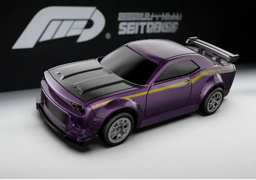 1/64 Mini RC Desktop RC Car Full Scale 4WD Drift Car Desktop Racing Model Ornament Boy RC Car