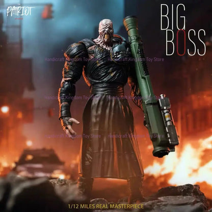 In Stock Patriot Studio 1/12 Resident Evil Tracker/BIG BOSS Movable