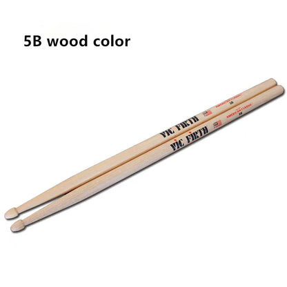 Professional Vic Firth Drumsticks 5A 5B 7A 2B Hickory Drum Sticks For Jazz Rock Durable Musical Instrument