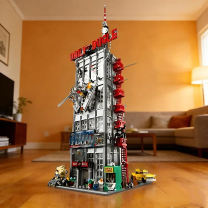 new 3772PCS Bricks Daily Bugle Building Compatible MOC Building Blocks Anniversary Sets  Birthday Christmas Gifts