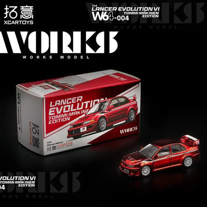 In Stock 1:64 EVO6.5TME North Exhibition 2026HEC Alloy Die-cast Car Model, Adult Figurine, Children's Toy, Surprise Gift