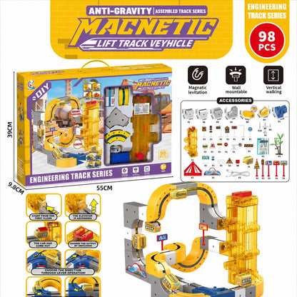Magnetic Suspension Track Train Lifting Anti-gravity DIY Assembly Lift Railway Car 2026 New Educational Toys for Children Kids