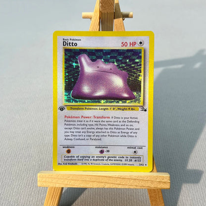 FO PTCG7-003 Tcg proxy PKM Cards hitmonlee zapdos Rare Collection Battle Toys Gifts for Hobbies home play