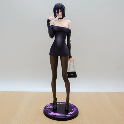 Chainsaw Man Power Bunny Girl Anime Figure Makima Action Figure Hayakawa Aki/Higashiyama Kobeni/Denji/Reze Figure Model Doll Toy
