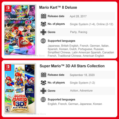 Mexico Top Selling Games Nintendo Switch Games Pokemon Legends ZA Super Mario Galaxy 1+2 GTA Super Mario Odyssey Mario Golf