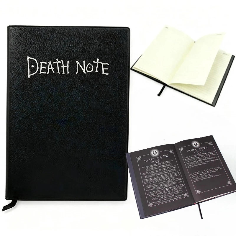 Death Note Anime Peripherals Notebook Quill Pen Cosplay Prop Party Supplies Animation Stationery Gift Creative Funny Toys