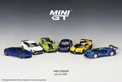 MINI GT 1:64 Ford BMW Bentley Toyota Nissan Porsche Bugatti Collectible Car Models of Sports Cars Made By Alloy Die-casting