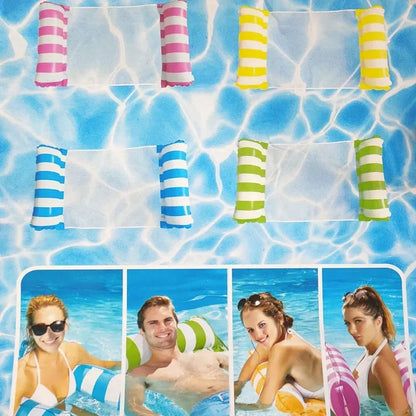 Swimming Water Sofa Inflatable Hammock Floating Water Inflatable Mat Pool Party Accessories Water Floating Inflatable Mat