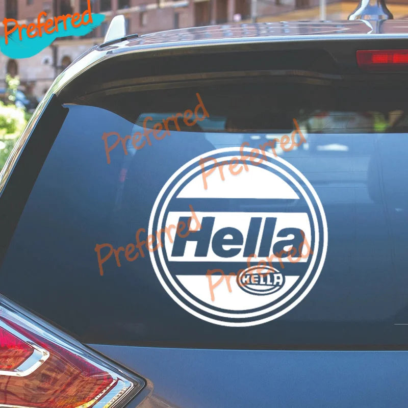 2x Hella Light Cover Decals Sticker for Mk2 16v 8v G60 Spot Light Cover