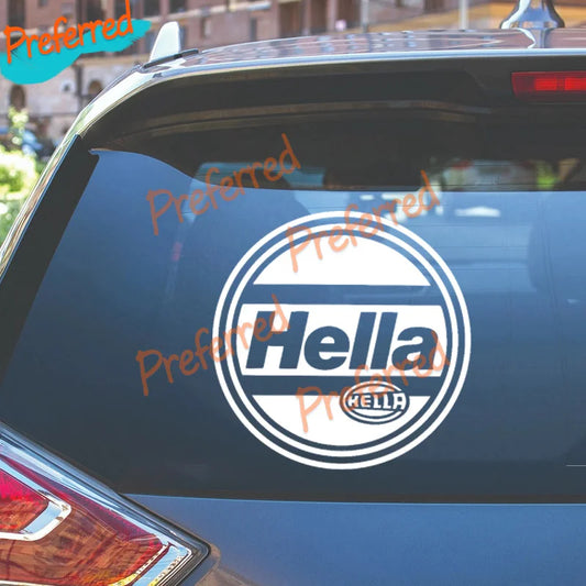 2x Hella Light Cover Decals Sticker for Mk2 16v 8v G60 Spot Light Cover