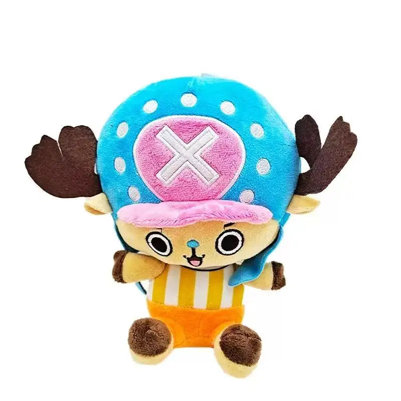 2026 HoT One Piece Anime Figure Zoro Luffy Chopper Plush Toys Cute Cartoon Plushie Stuffed Dolls Pendant Kids Xmas Gifts