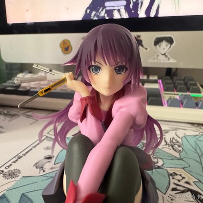 In Stock Monogatari Series Senjougahara Hitagi Anime Figure Bakemonogatari Action PVC Original TAITO Collection Model Toys