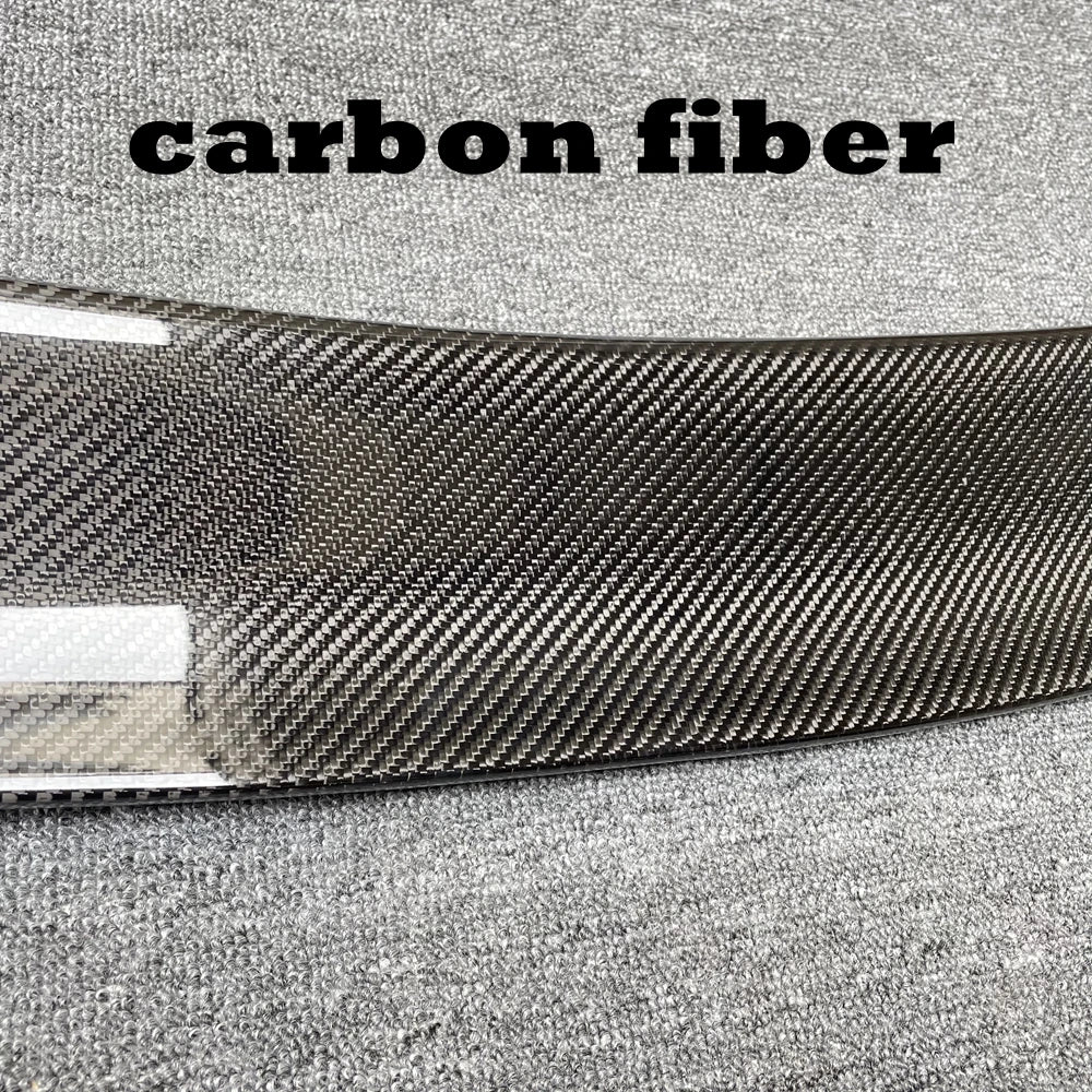 FOR Nissan GTR R35 2009-2020 High Quality Real Carbon Fiber Car Rear Wing Trunk Lip Spoiler Cooperate With The LED