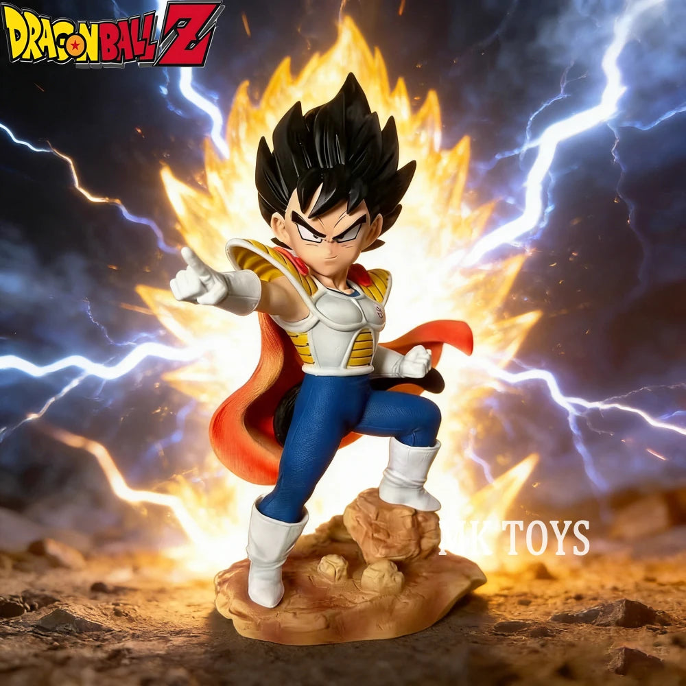 22cm/8.33in Anime Dragon Ball Z Figure Cloak Vegeta Action Figures Pvc Statue Desktop Ornamen Collection Model Toys Gifts