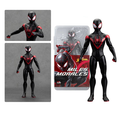 18CM Avengers Legends Figure ZDTDS Original Toy Set Spider Captain Miles Morales Thanos Ghost Iron Man Hulk Box Thor Falcon Doll