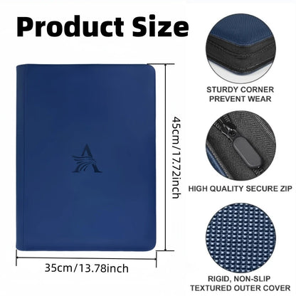 16 Pocket Card Binder - Premium Trading Card Binder Holds 1024 Cards, Ultimate protection for  TCG & sports cards. Collector's d