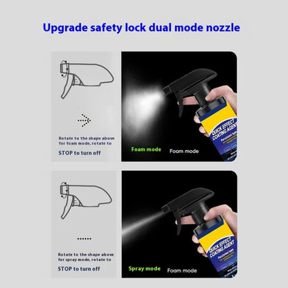 Car Coating Spray Quick Effect Coating Agent 120ML Car Polish Quickly Coat Car Scratch Wax Polish Spray Waterless Wash