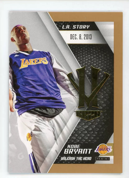 Panini 2015-16 Kobe Bryant HeroVillain NBA Basketball Trading Cards Complete Set with Rare Parallels for Hardcore Collectors